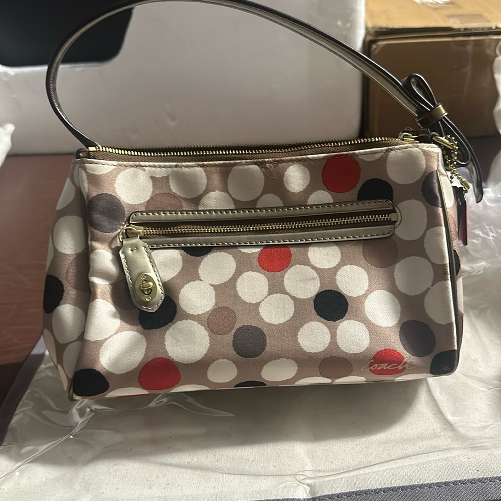Coach hand bag